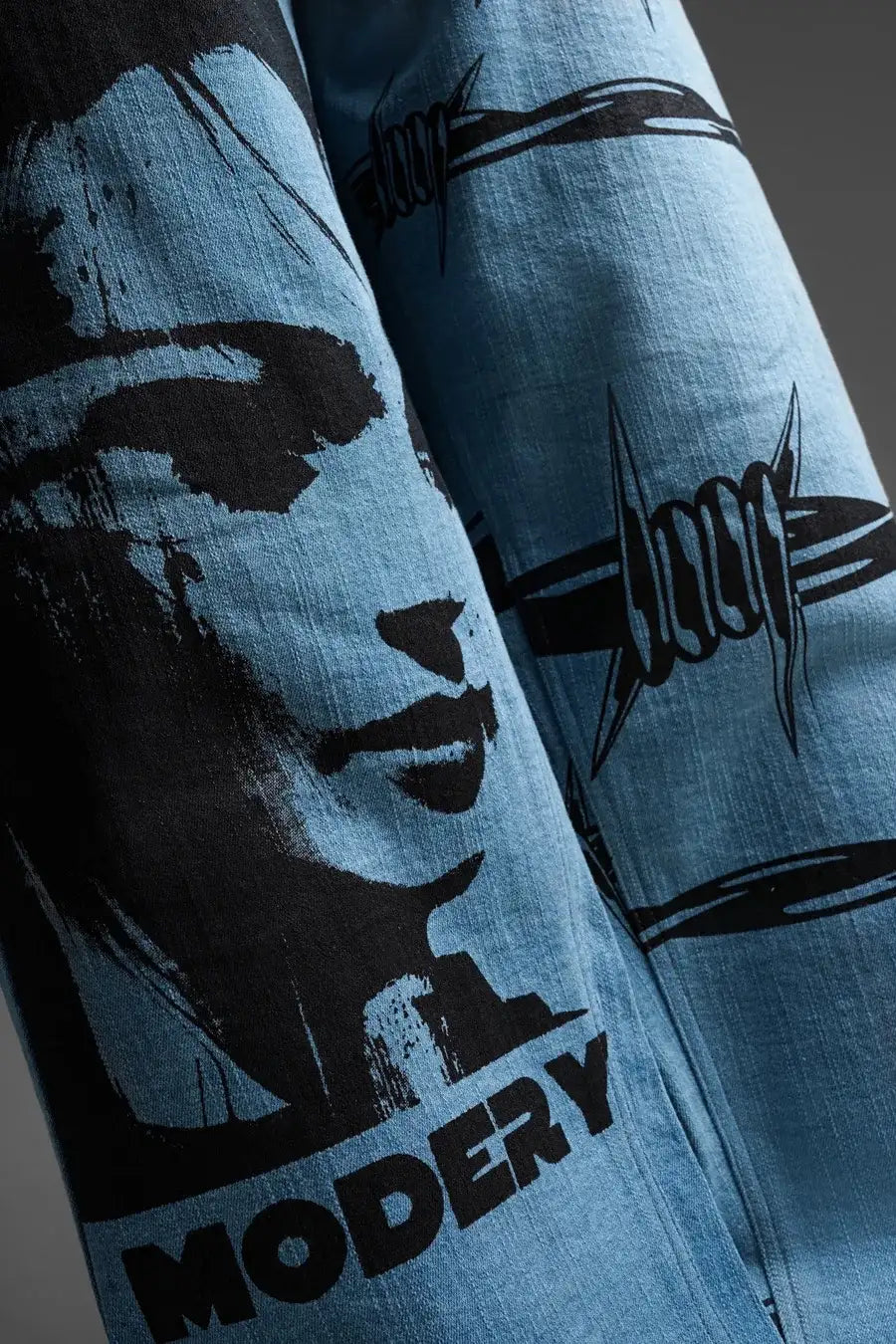 Fence Light Blue Denim Pant
