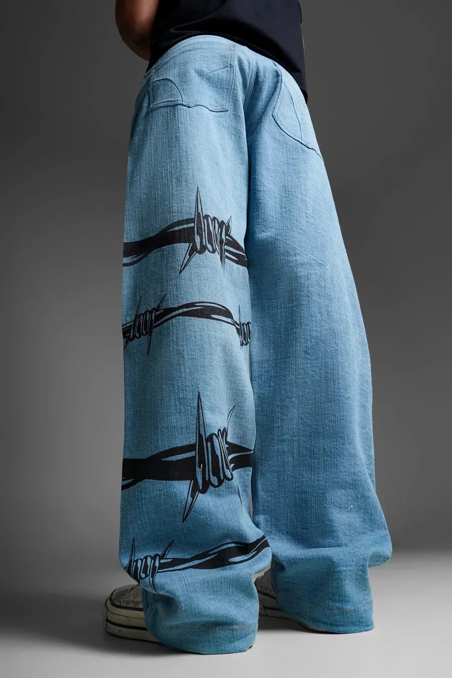 Fence Light Blue Denim Pant