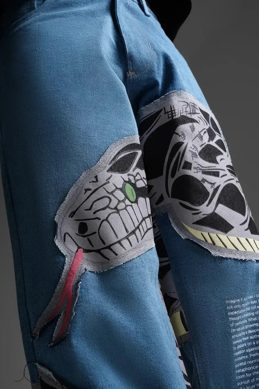 Serpentine Stitch Pants