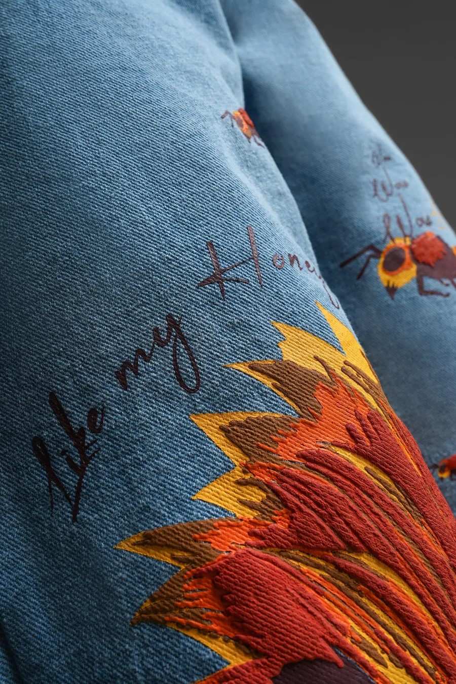 Sunflower Harmony Denim Pant