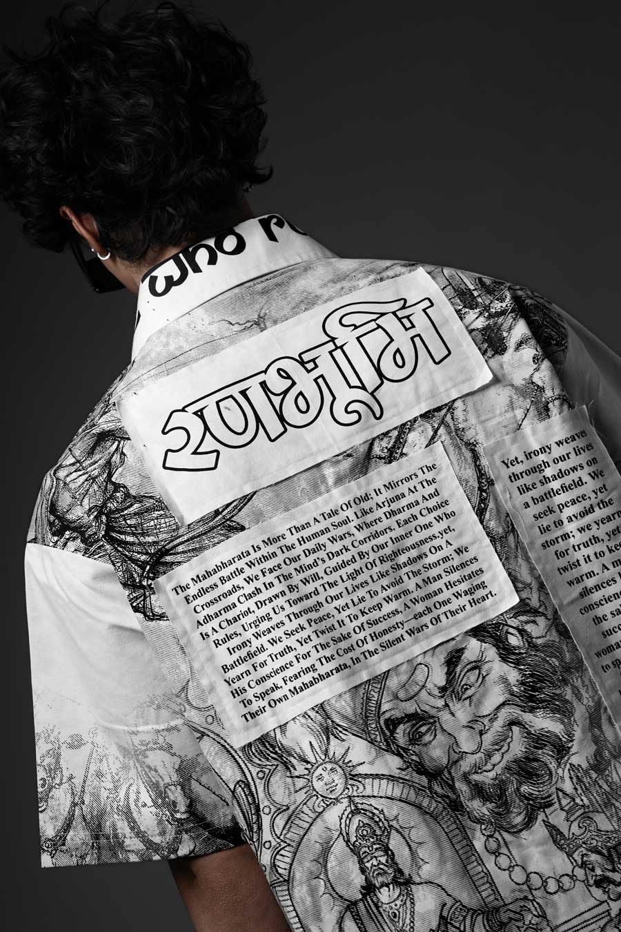 White Ranbhoomi Shirt