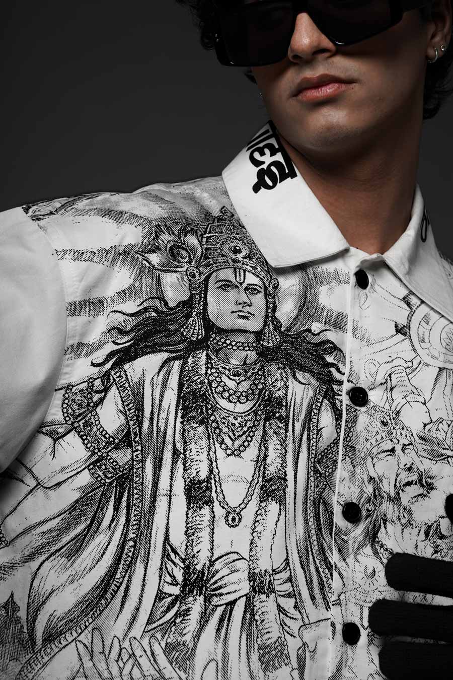 White Ranbhoomi Shirt
