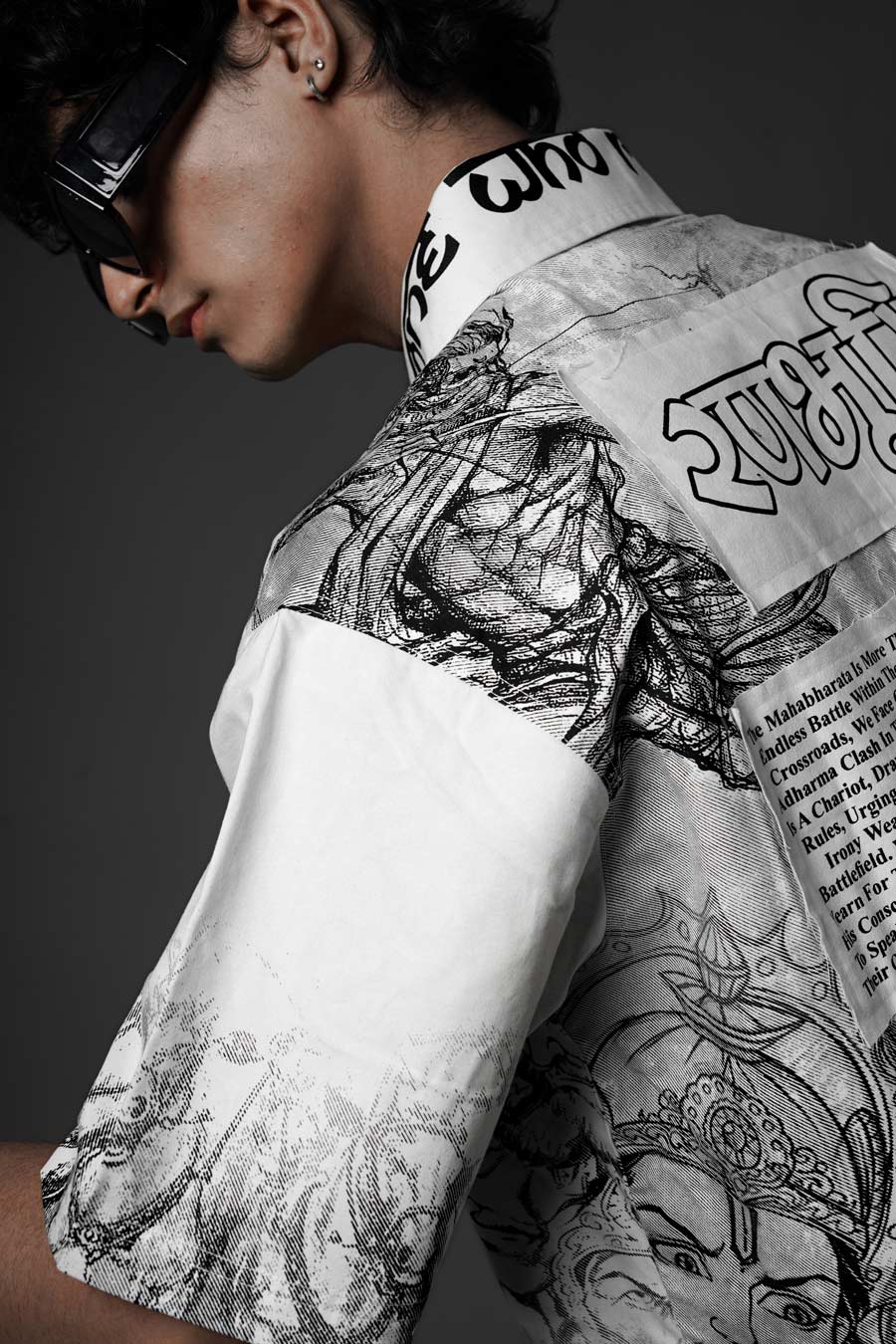 White Ranbhoomi Shirt