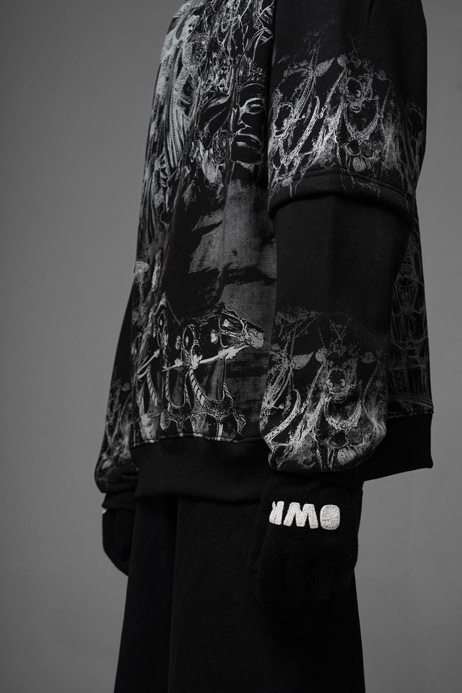 Sweatshirt Black Ranbhoomi