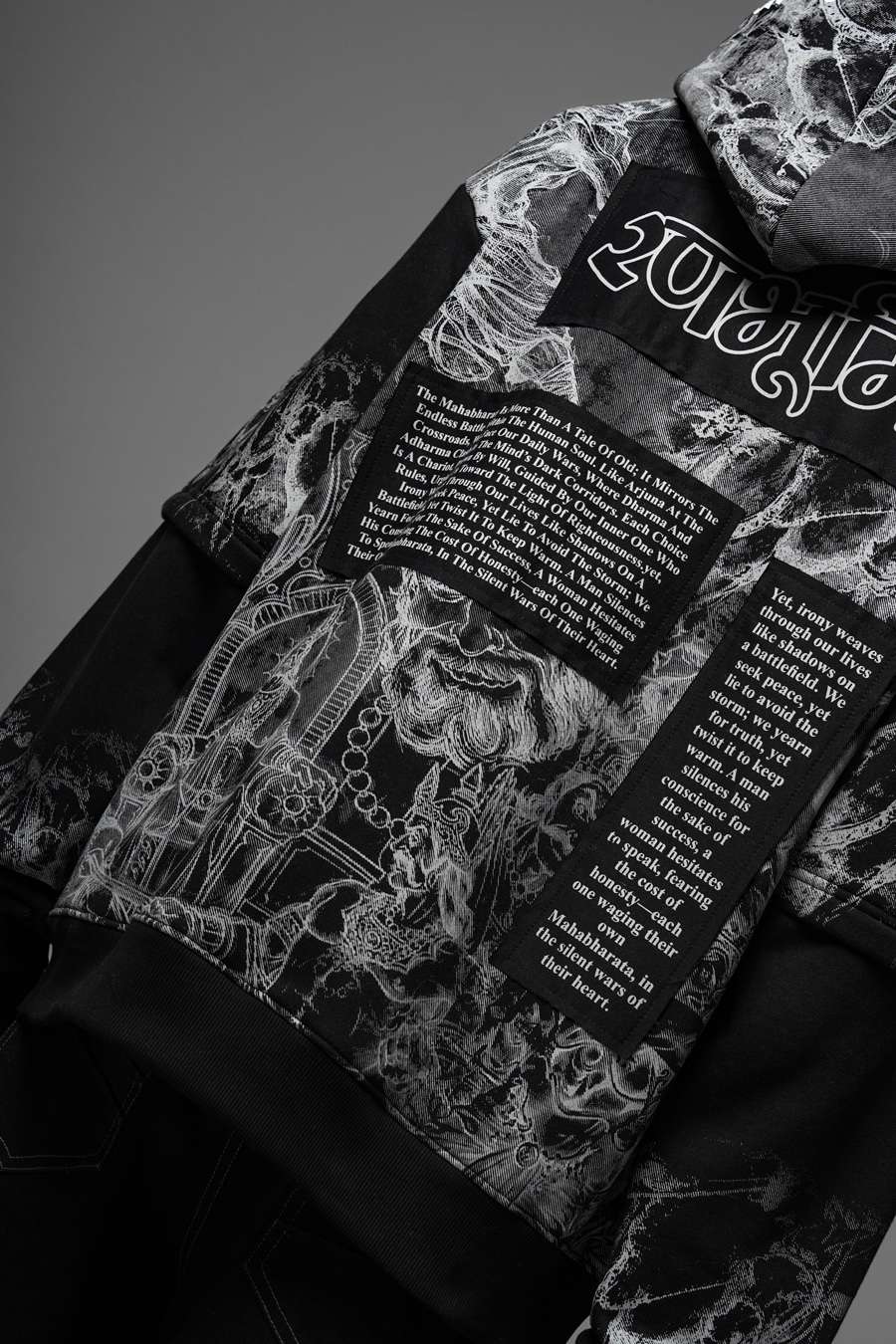 Sweatshirt Black Ranbhoomi