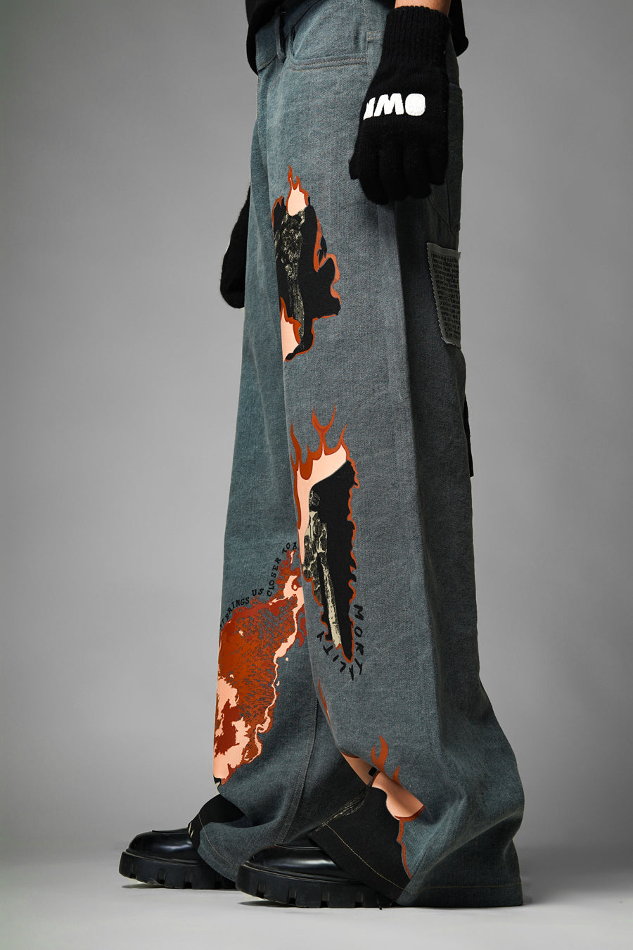 Mortality Grey Denims