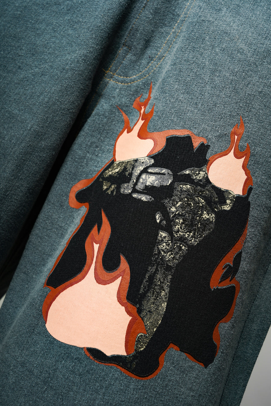 Mortality Grey Denims