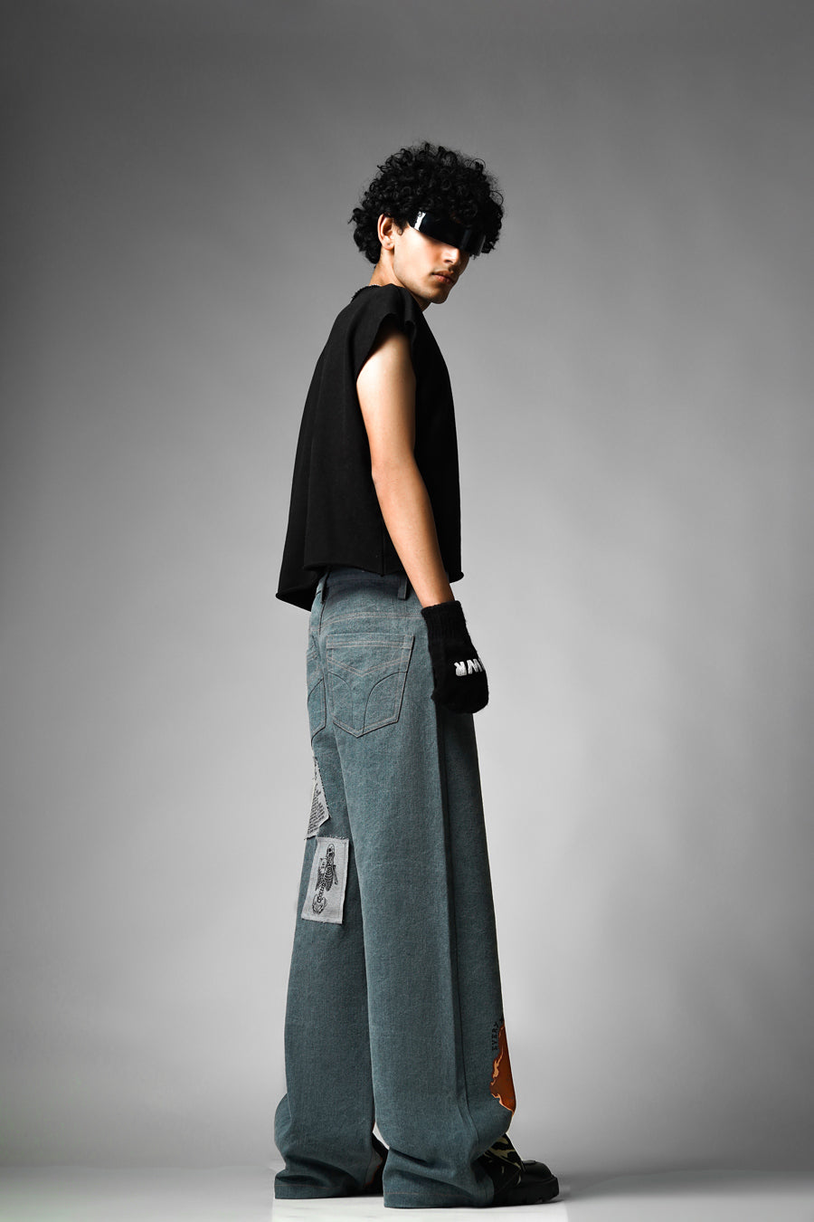 Mortality Grey Denims