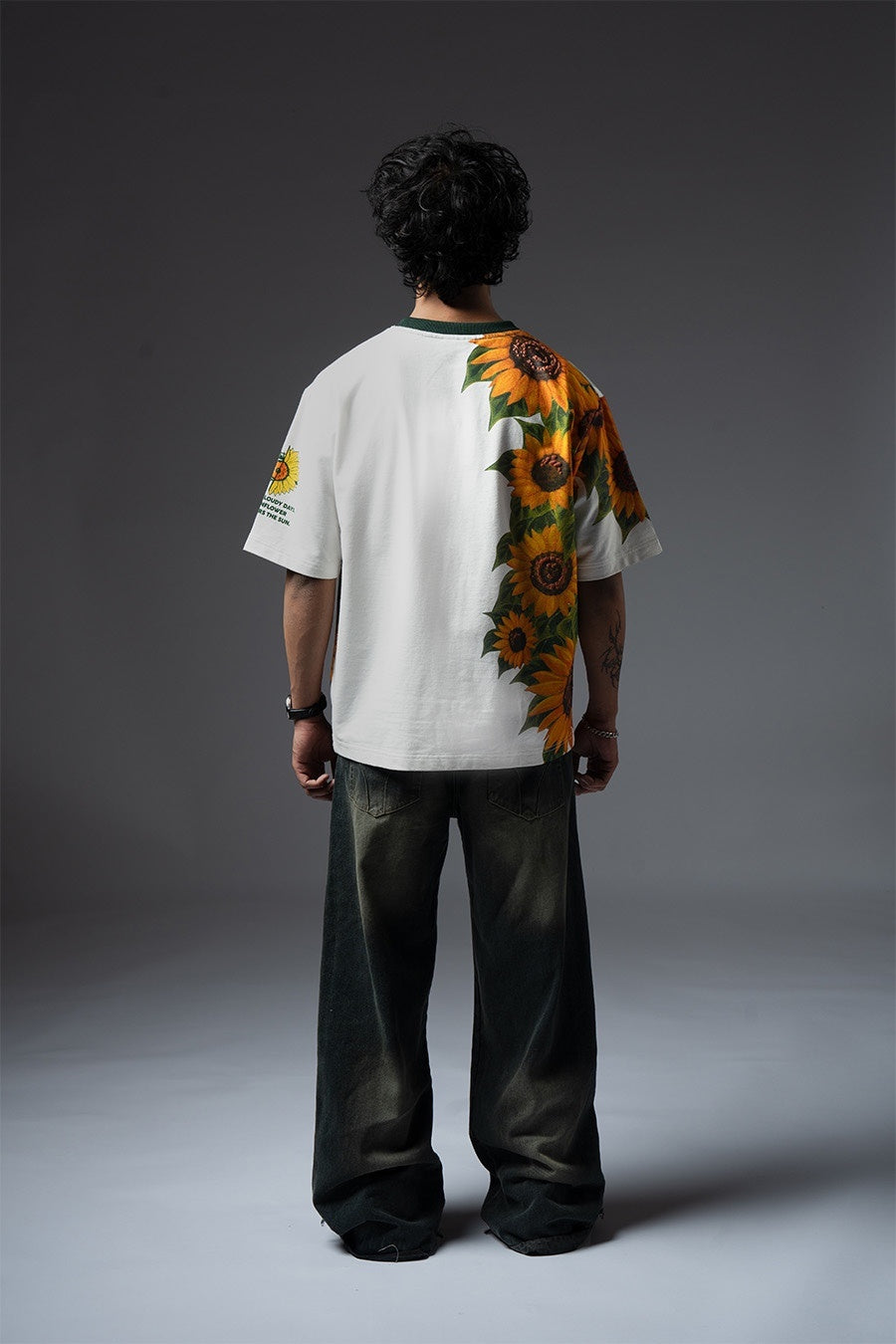 SurajMukhi White Tshirt