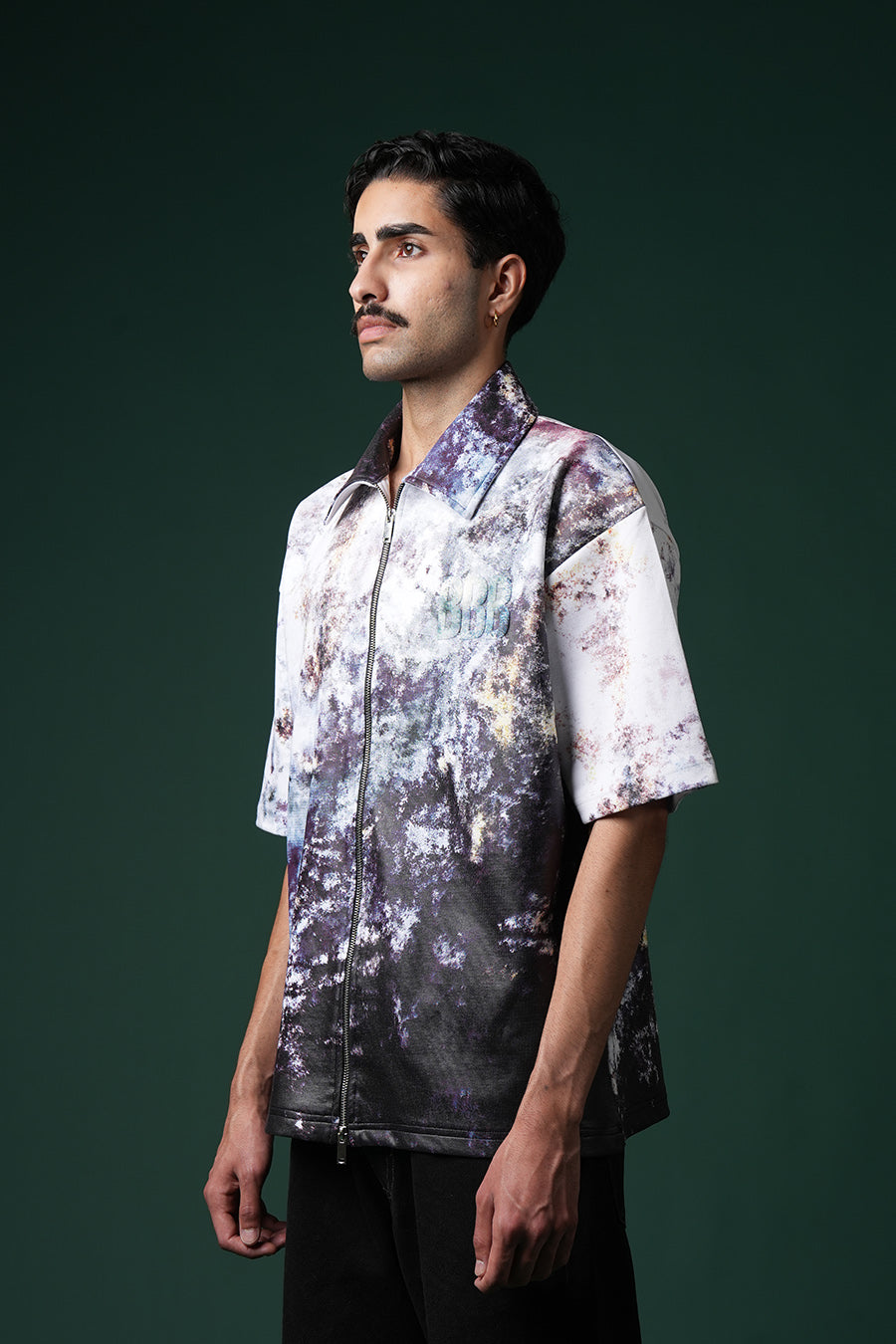 Sacred Ash Zipper Polo T-shirt