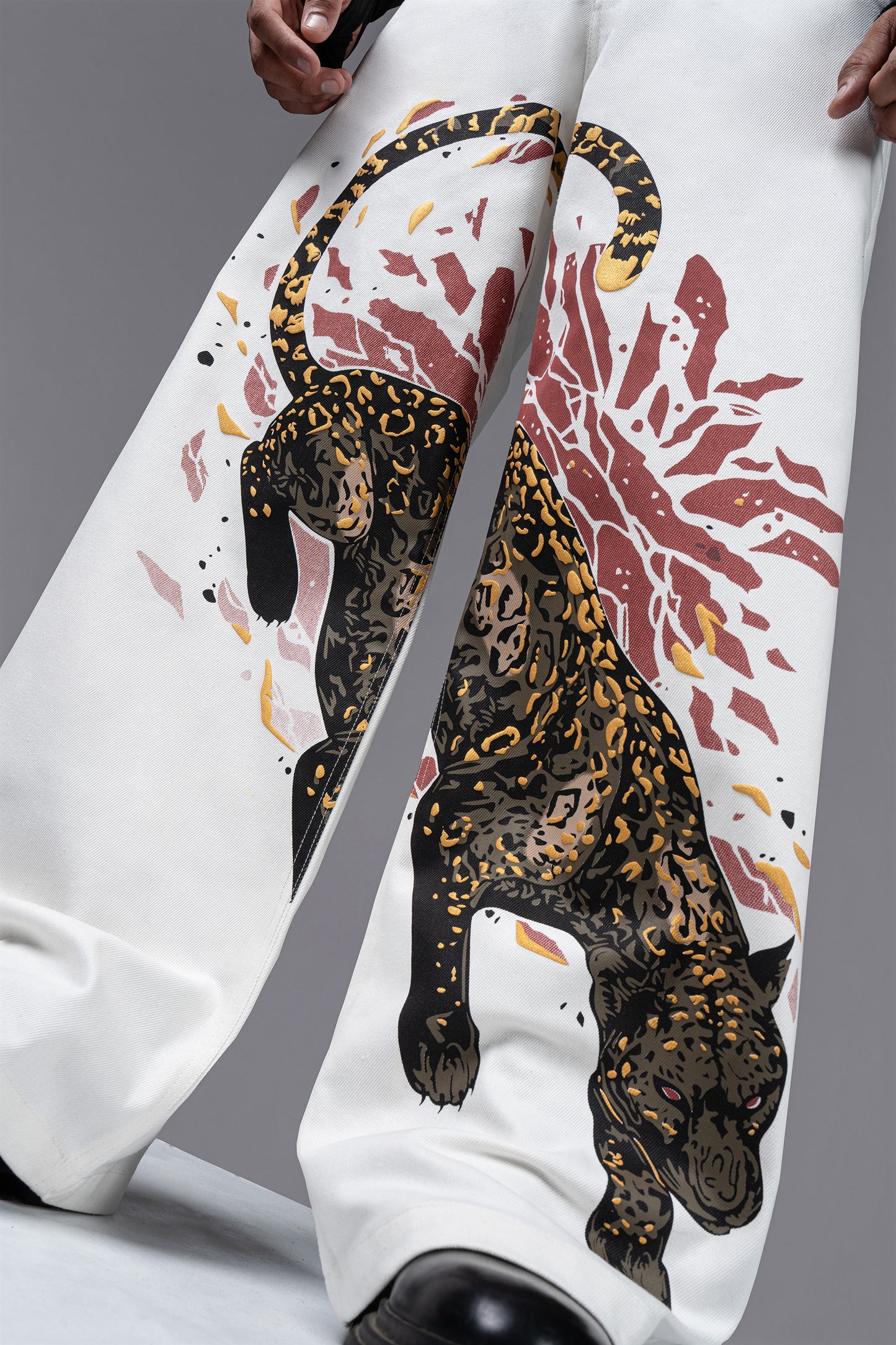 Golden Threat Denim