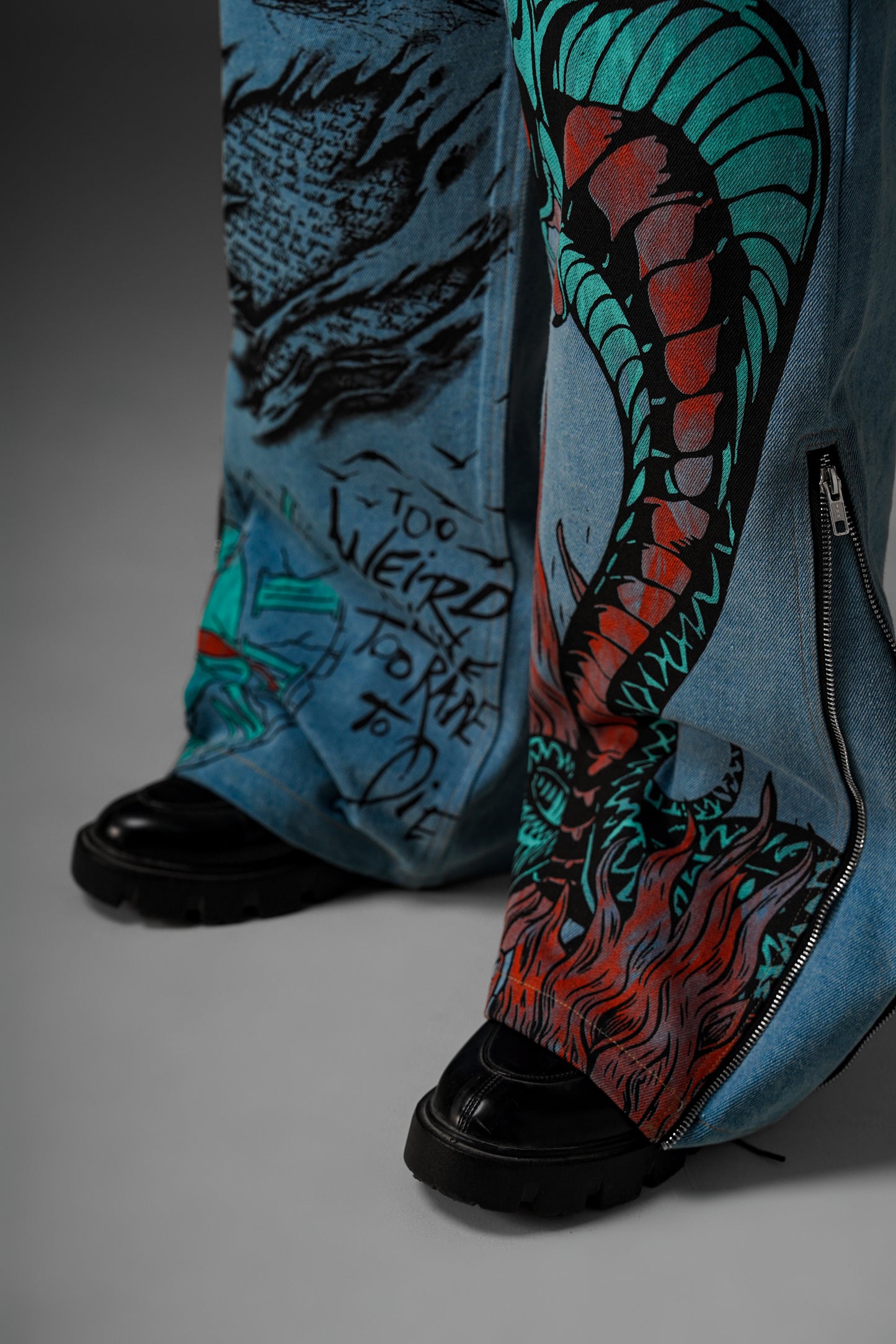 Welcome to My Mind Blue Denim