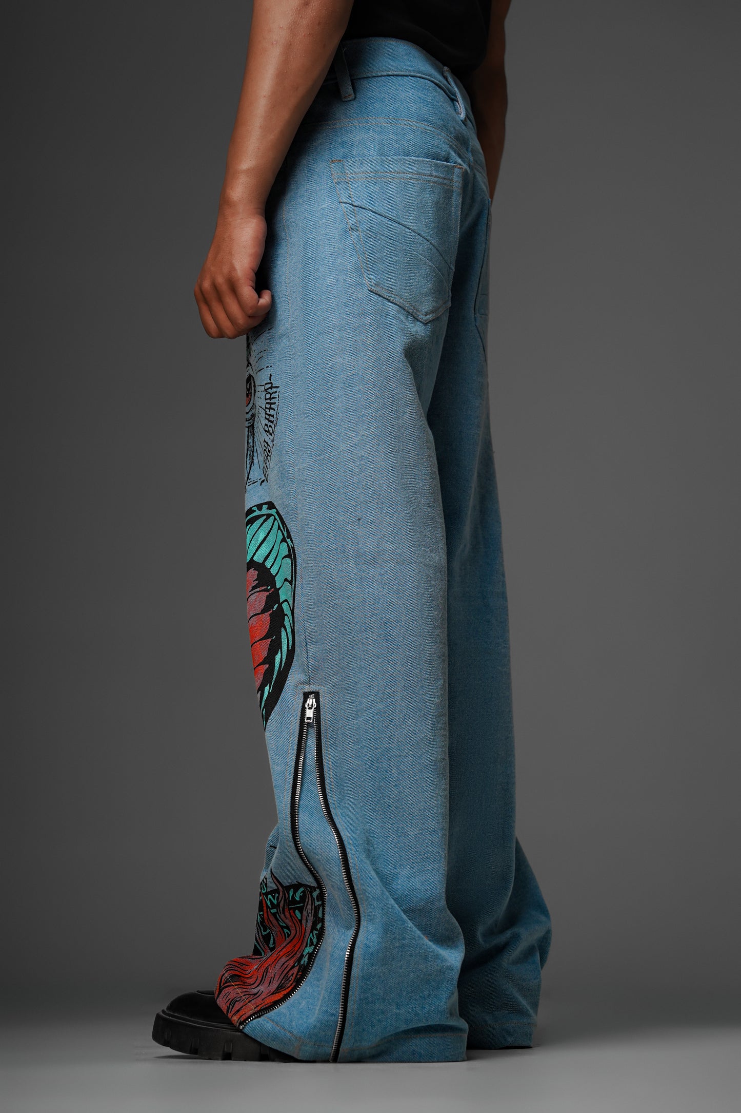 Welcome to My Mind Blue Denim