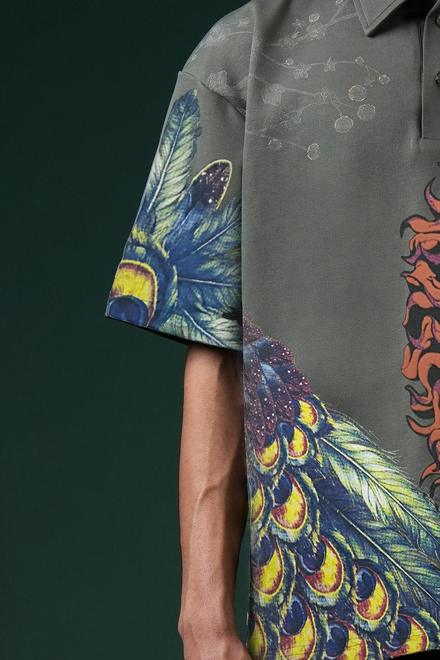 The Verdant Roar Polo T-shirt