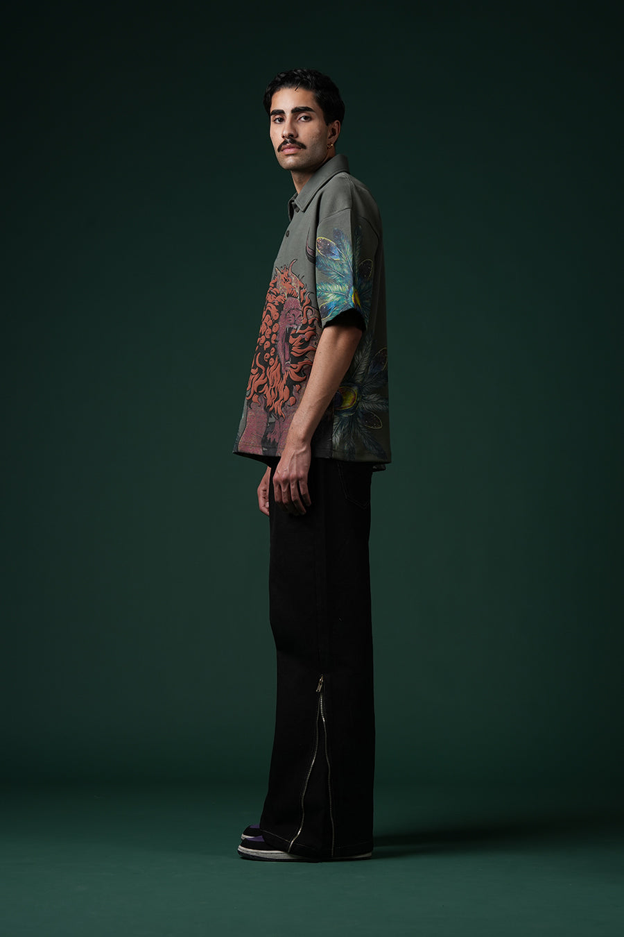 The Verdant Roar Polo T-shirt