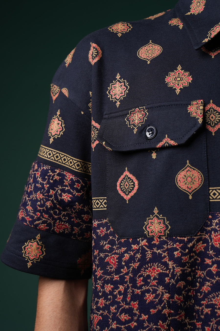 Jungle Glyph Polo T-shirt