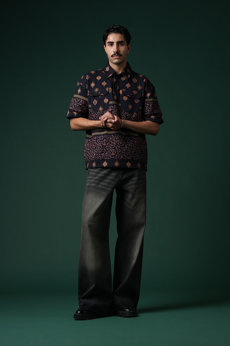 Jungle Glyph Polo T-shirt