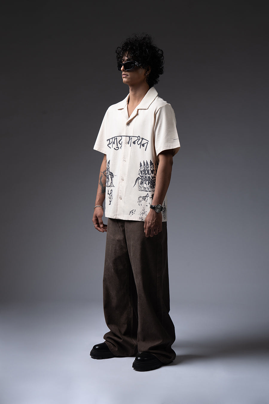 Samudra Manthan Bowling Shirt