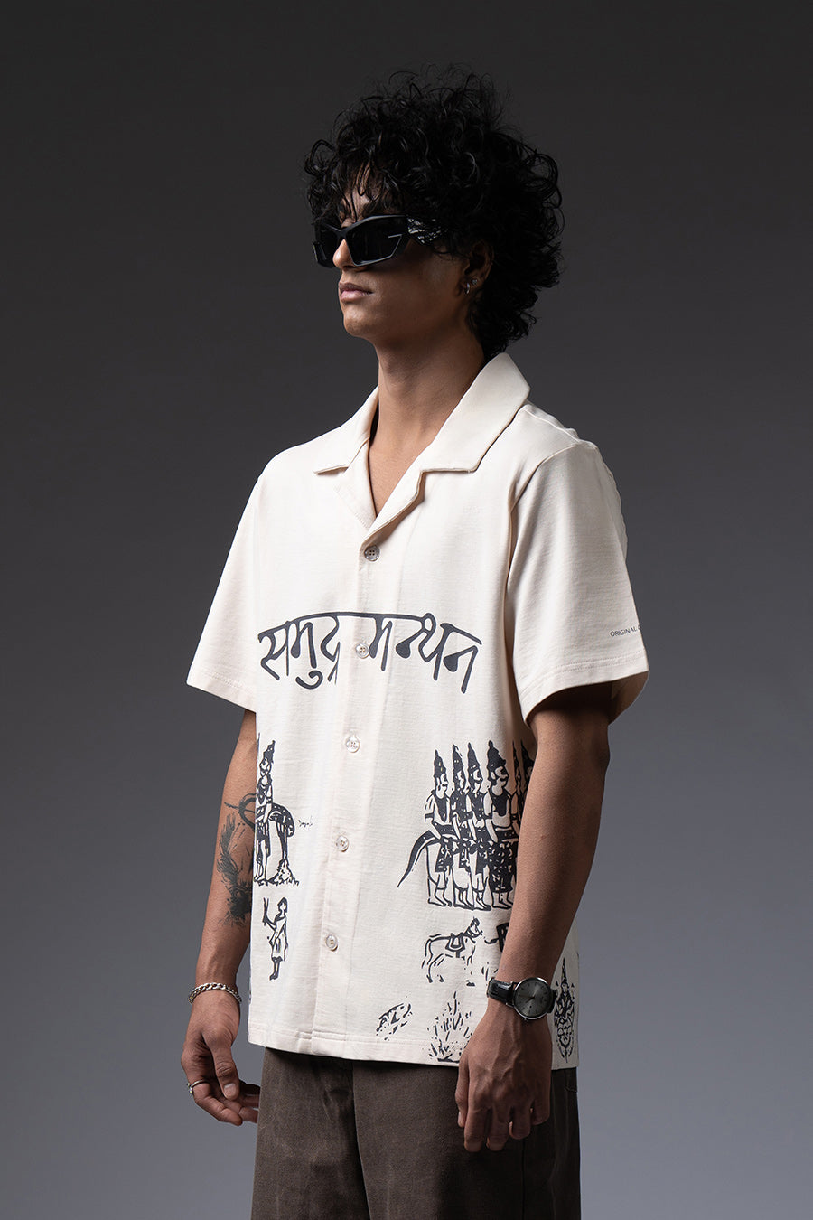 Samudra Manthan Bowling Shirt