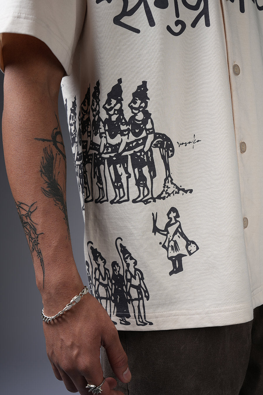 Samudra Manthan Bowling Shirt