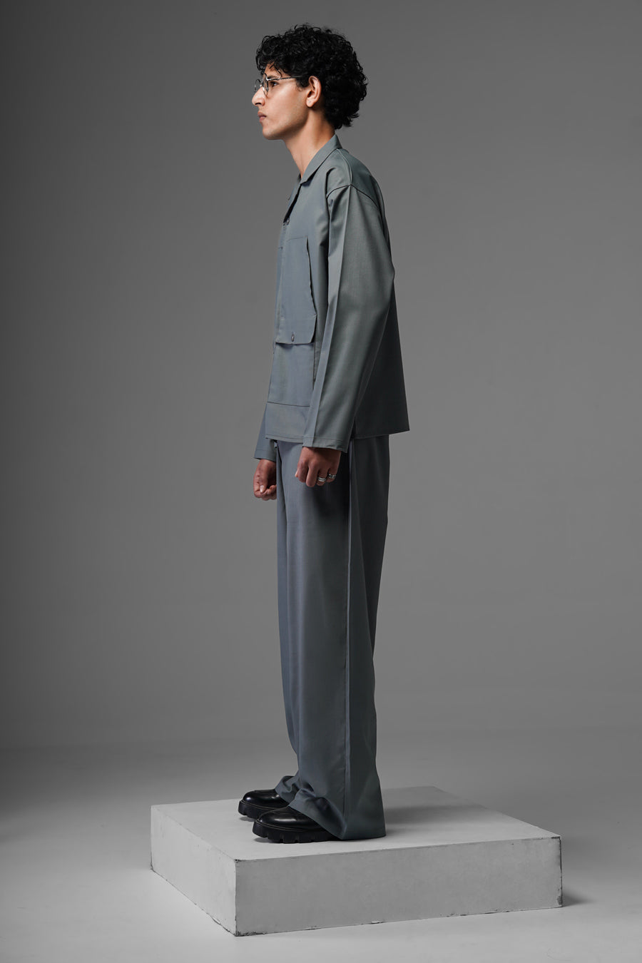 The Quiet Conductor Mid Grey Set