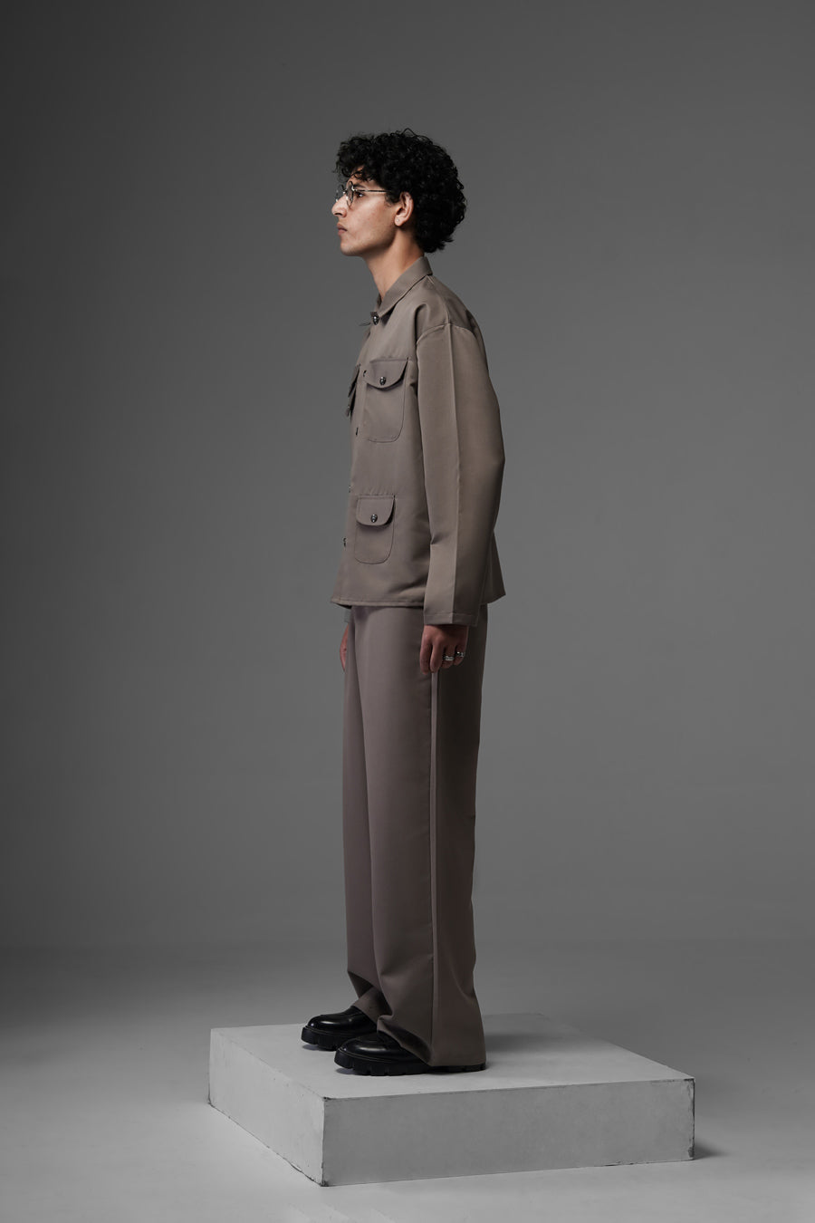 Serene Stride Taupe Set