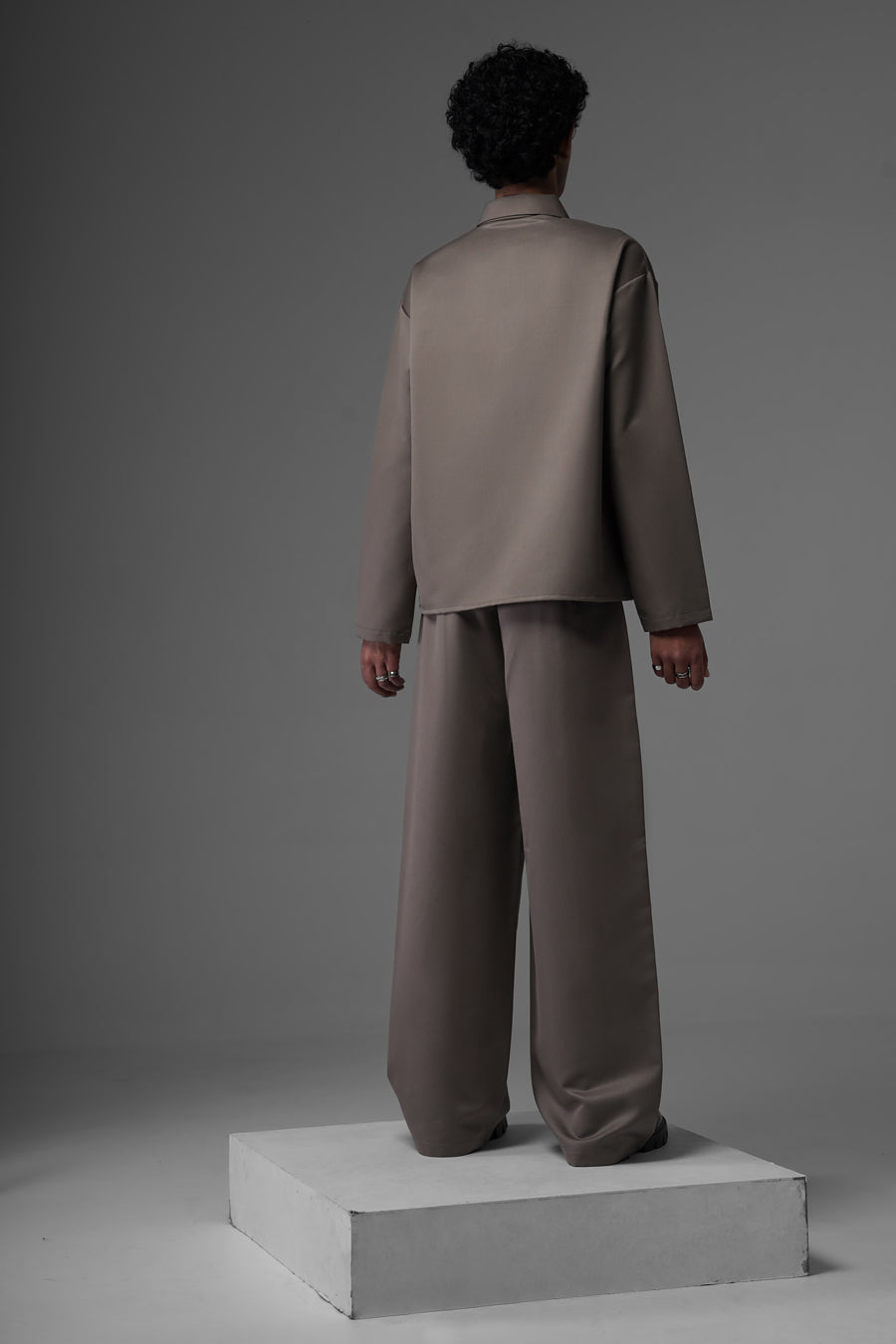 Serene Stride Taupe Set