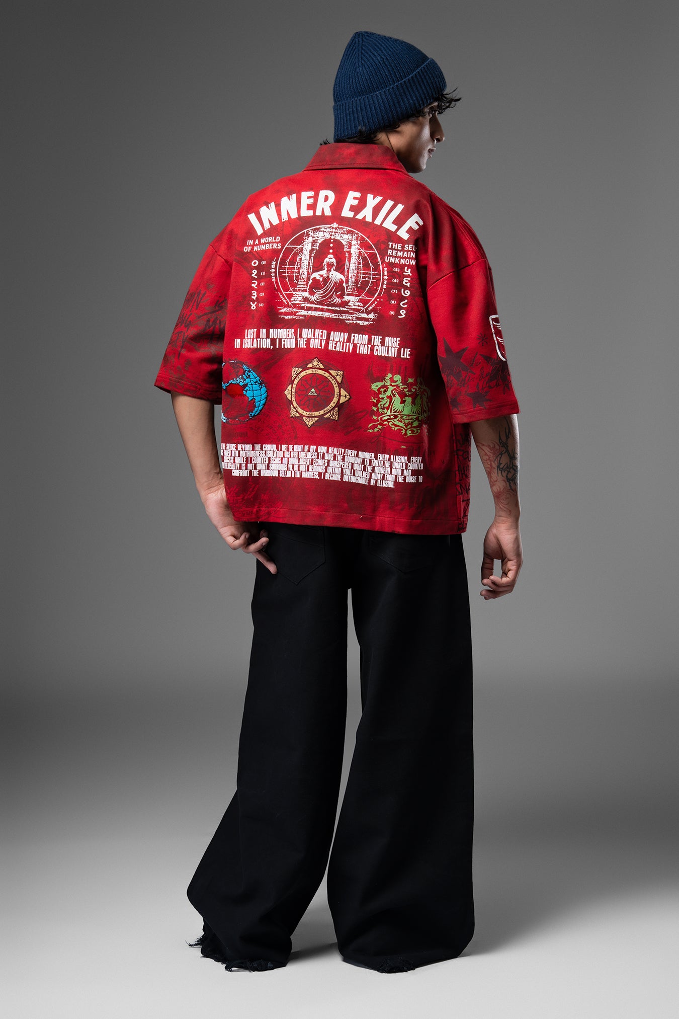 Inner Exile Half Sleeves T-shirt