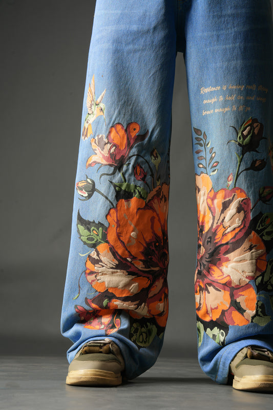 Indigo Poppy Denim