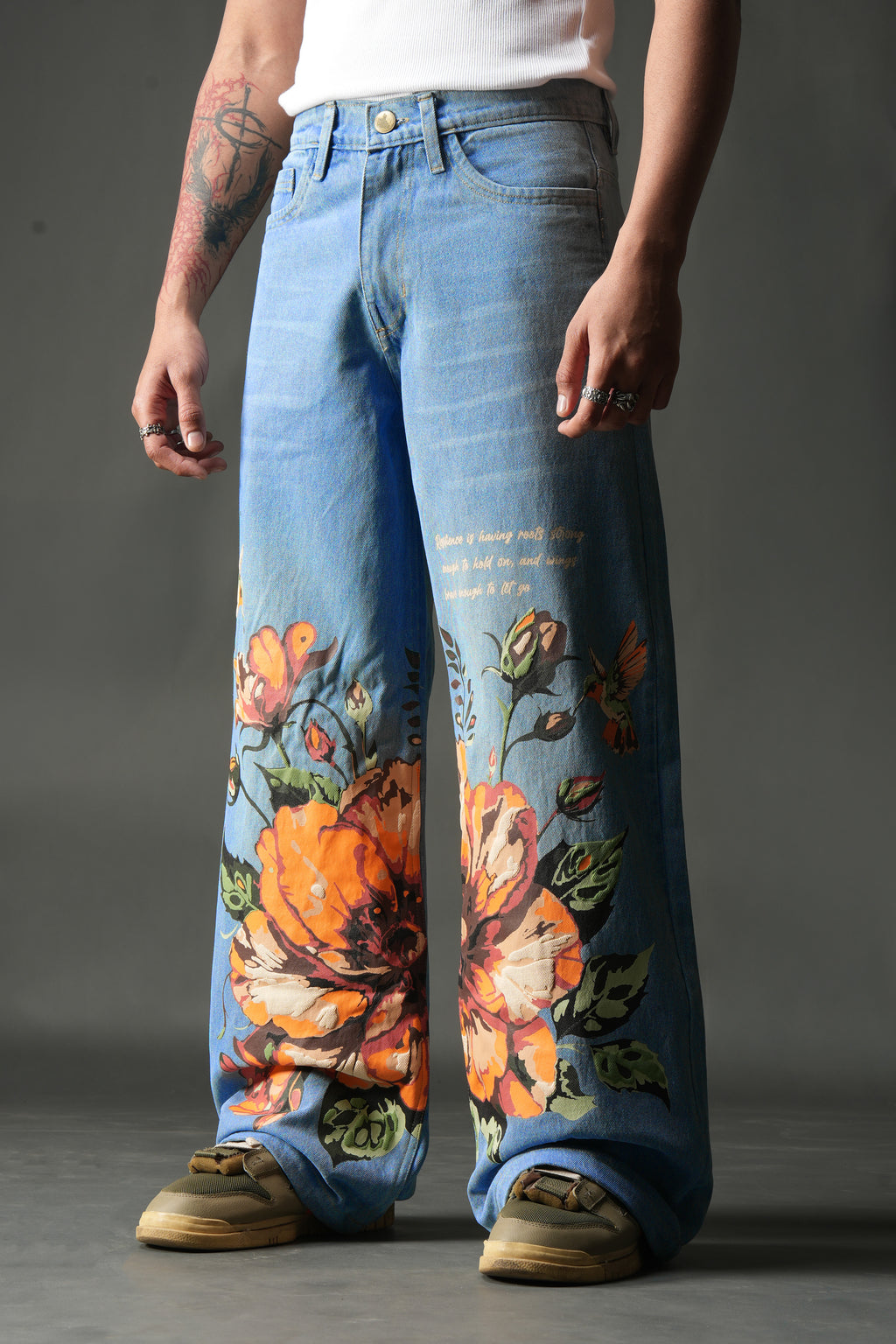 Indigo Poppy Denim