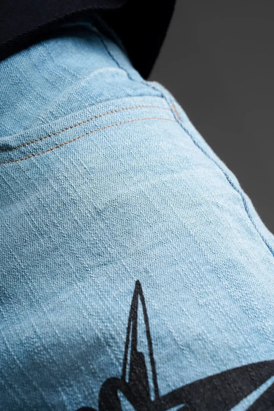 Fence Light Blue Denim Pant