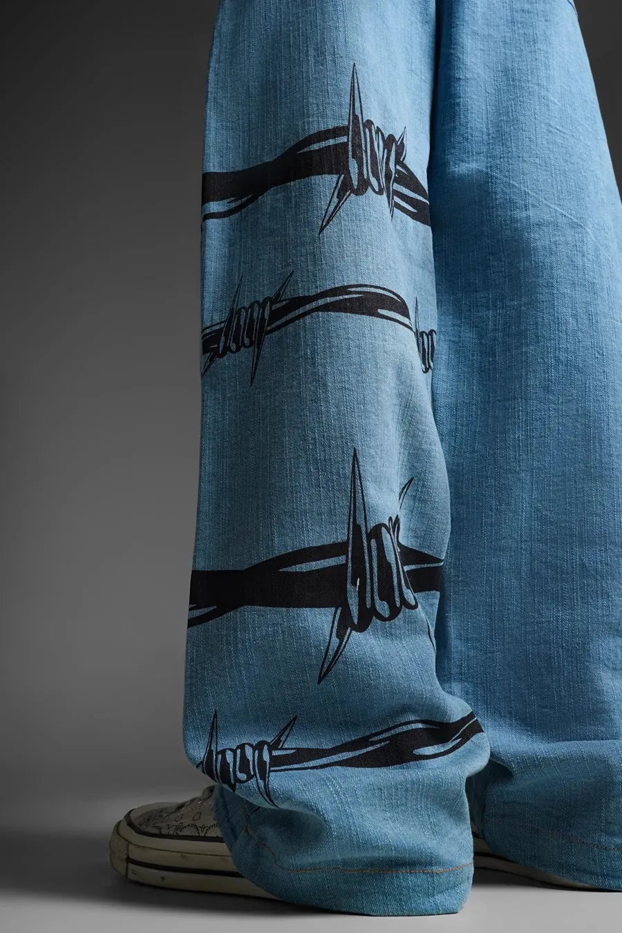 Fence Light Blue Denim Pant