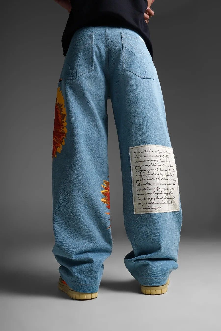 Sunflower Harmony Denim Pant