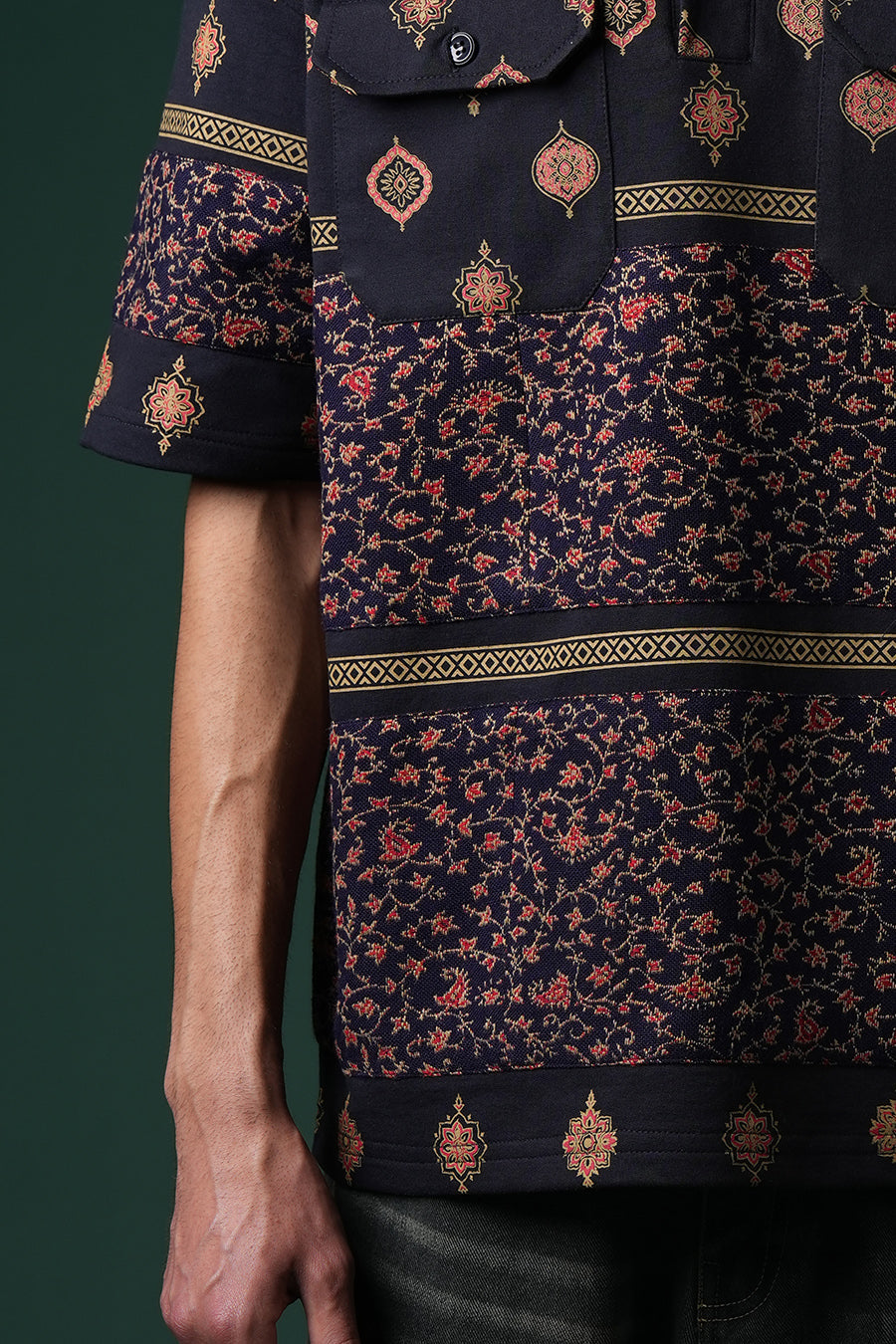 Jungle Glyph Polo T-shirt