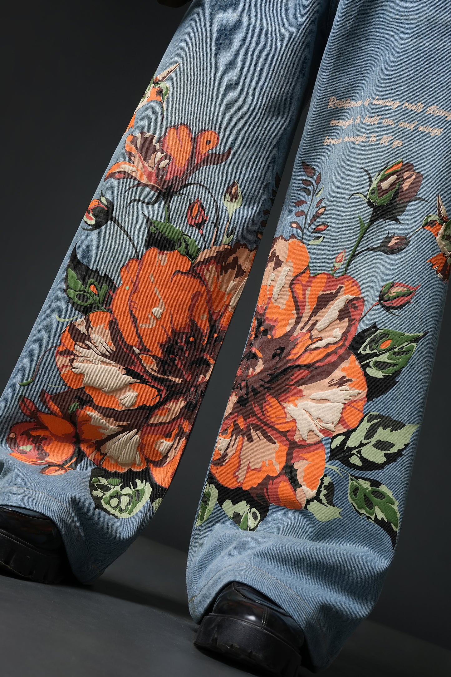 Indigo Poppy Denim