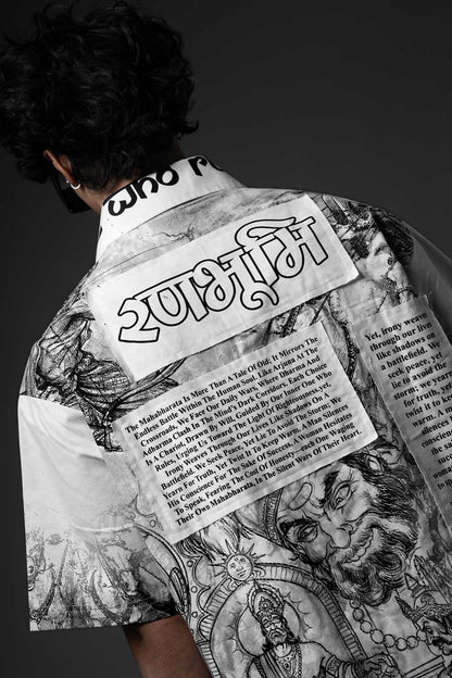White Ranbhoomi Shirt
