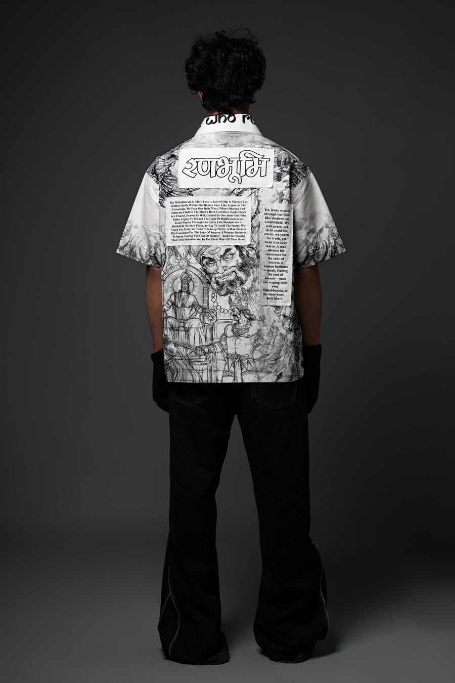 White Ranbhoomi Shirt