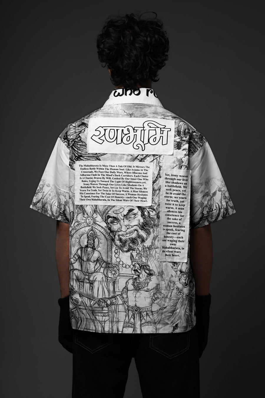 White Ranbhoomi Shirt