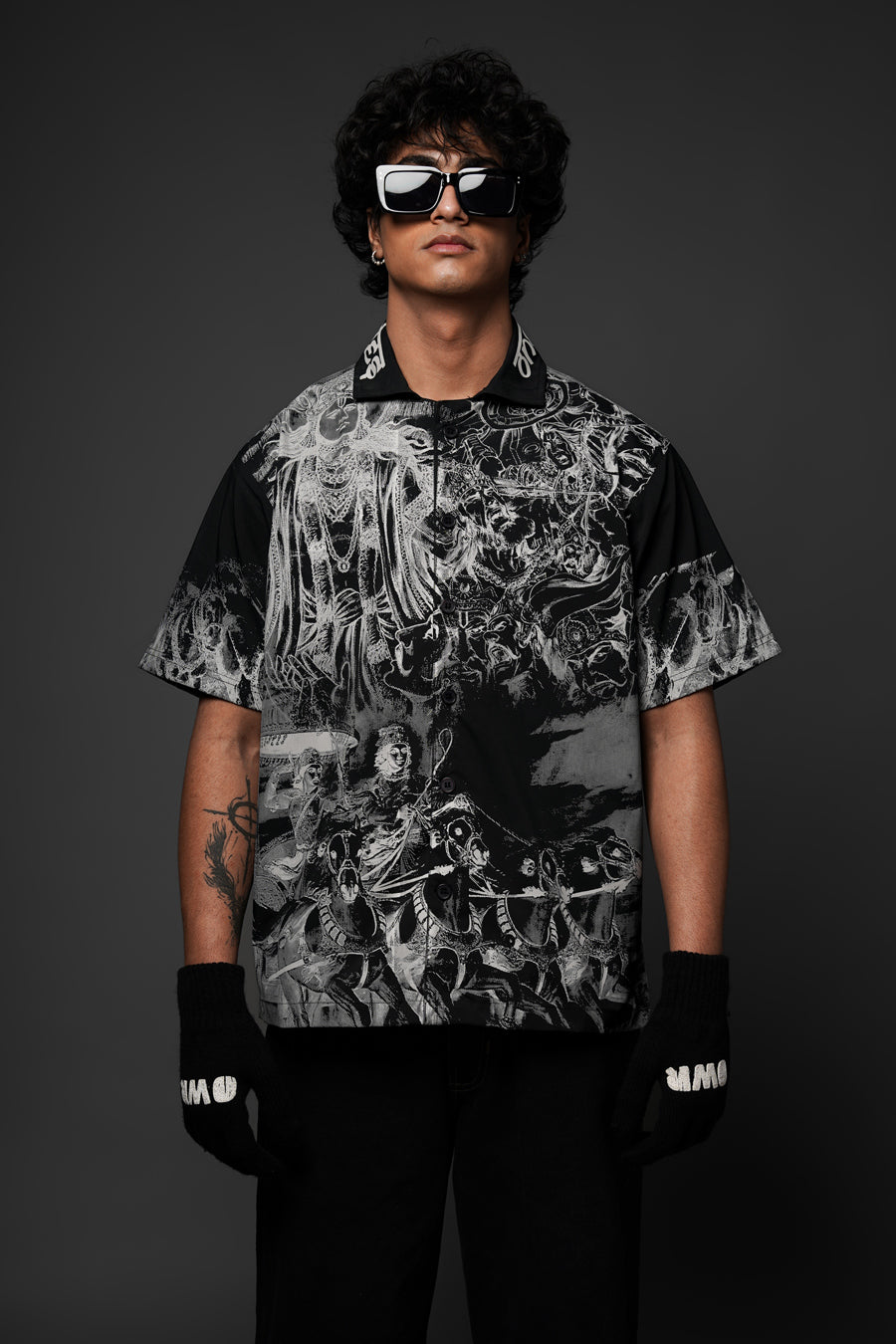 Black Ranbhoomi Shirt