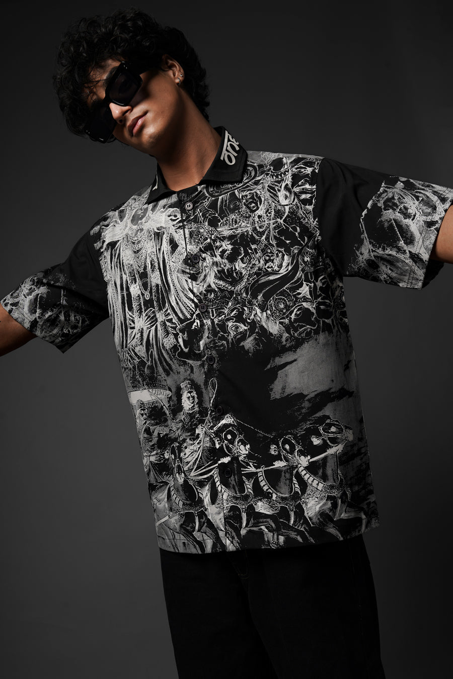 Black Ranbhoomi Shirt