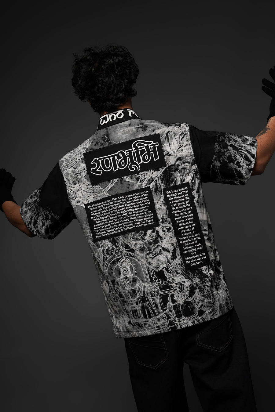 Black Ranbhoomi Shirt
