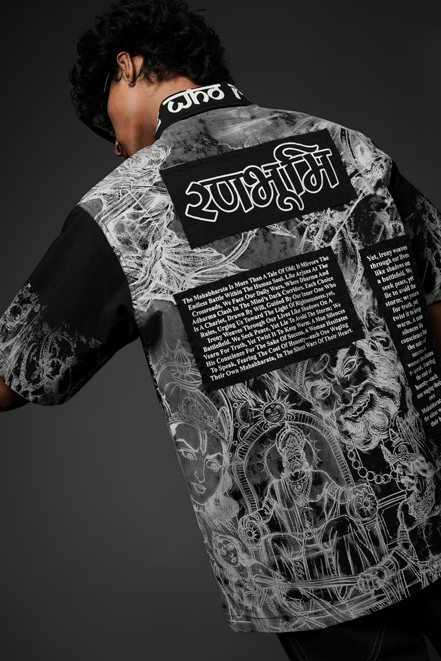 Black Ranbhoomi Shirt