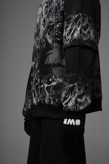 Sweatshirt Black Ranbhoomi