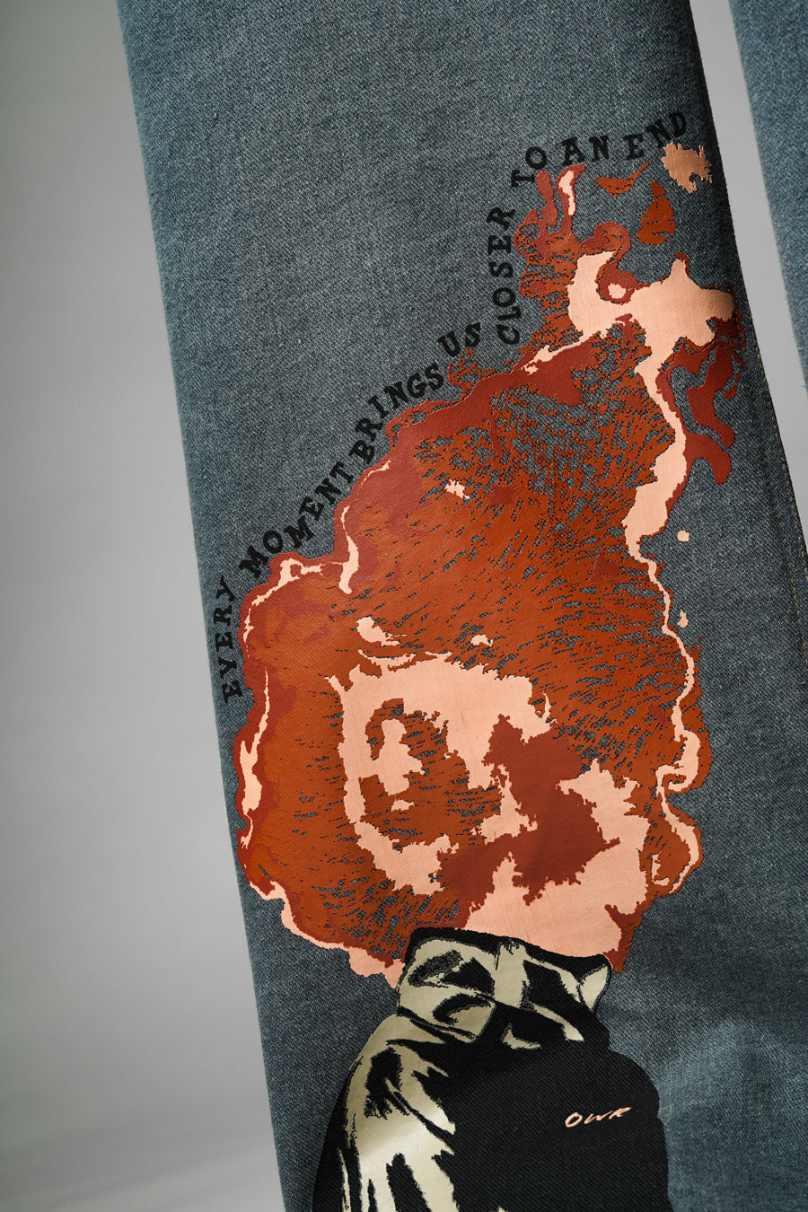 Mortality Grey Denims