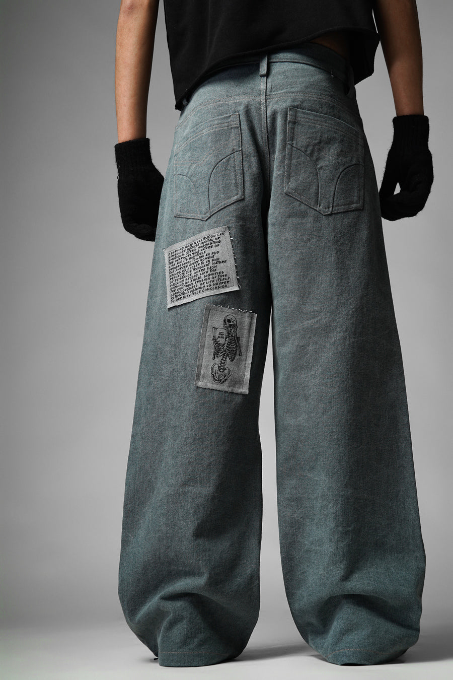 Mortality Grey Denims