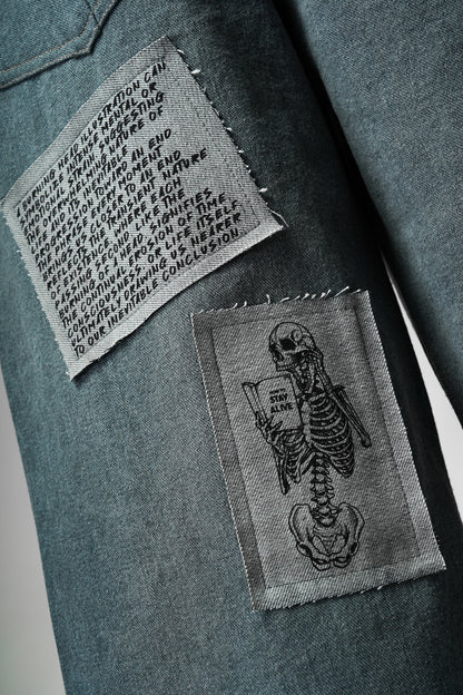 Mortality Grey Denims