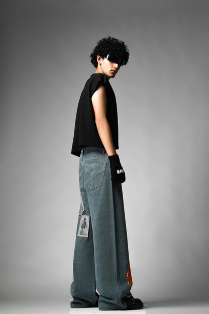 Mortality Grey Denims
