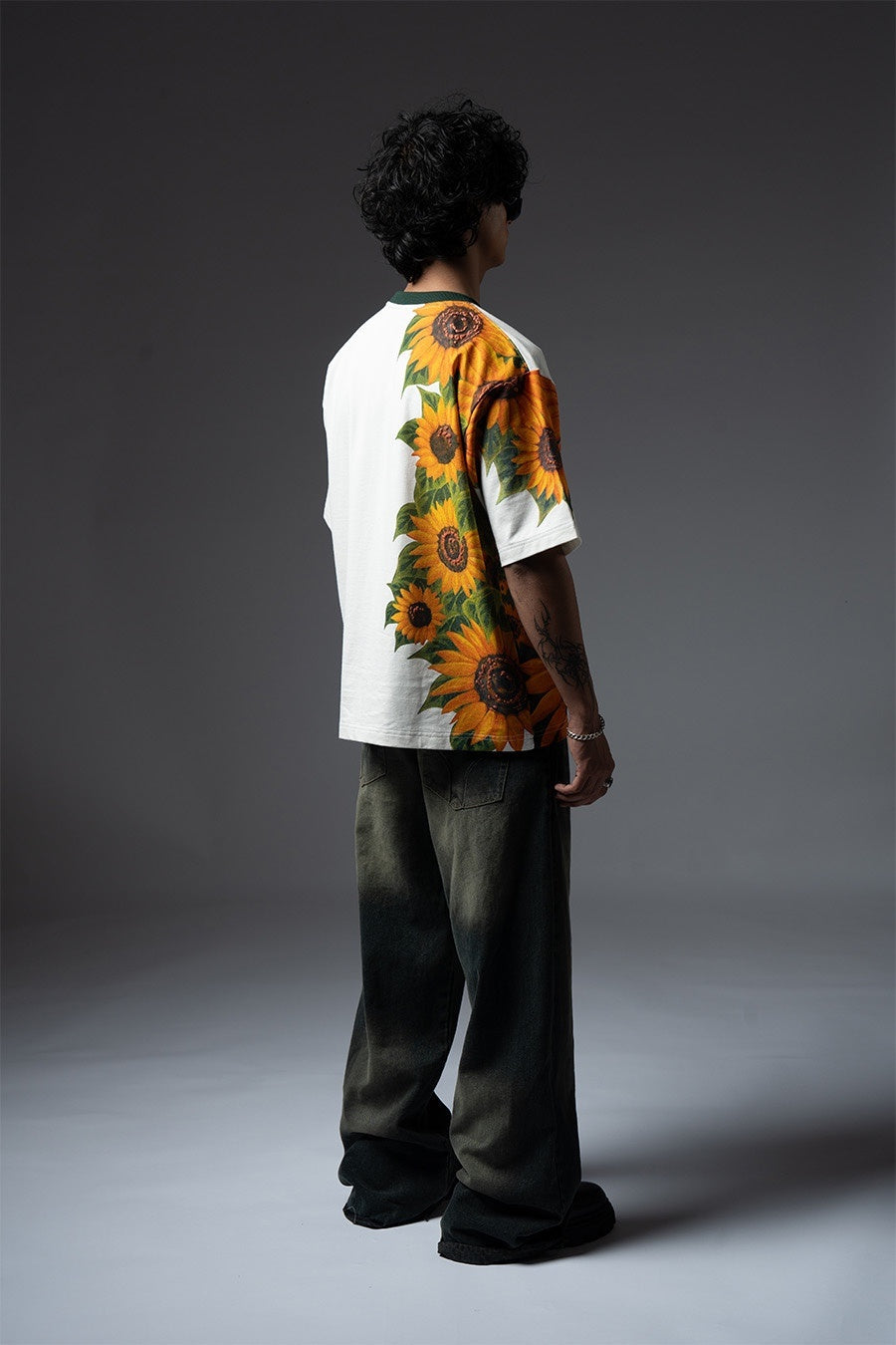 SurajMukhi White Tshirt