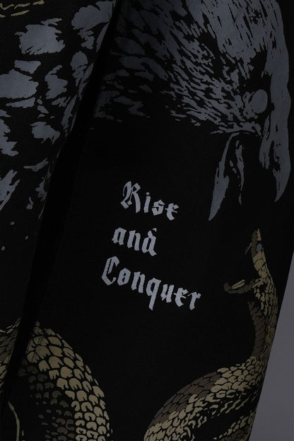Rise and Conquer Black Denims
