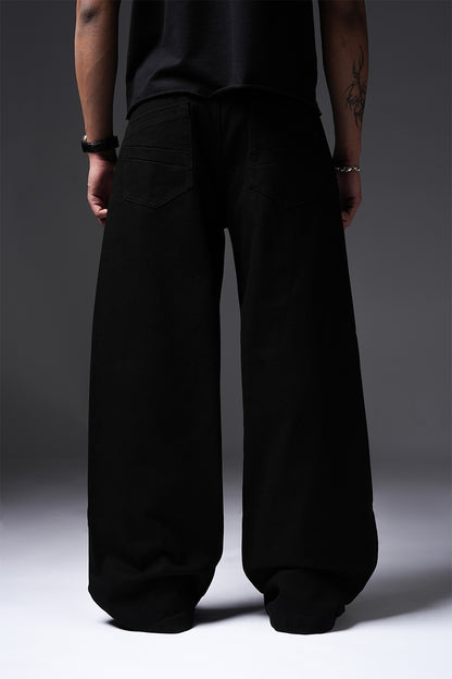 Rise and Conquer Black Denims